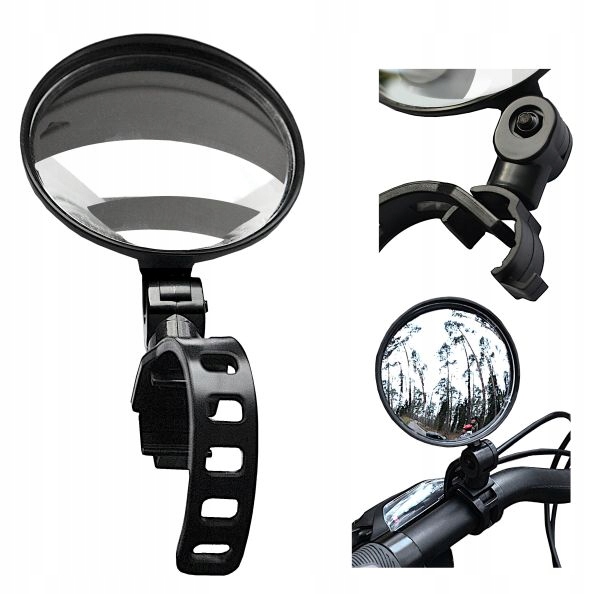 Lusterko rowerowe lusterka regulowane 2 sztuki Marka CH