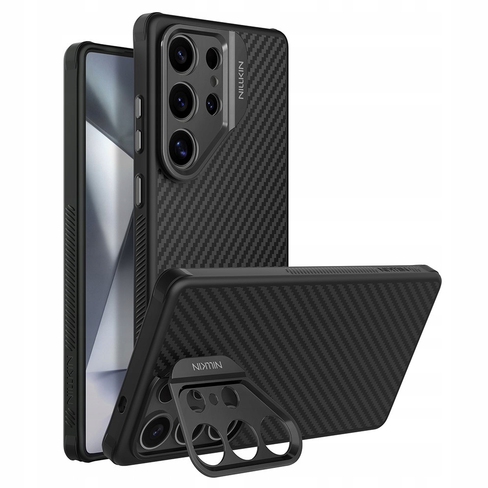 Pouzdro pro Galaxy S25 Ultra, pancéřové Nillkin, Carboprof Case, pro Magsafe