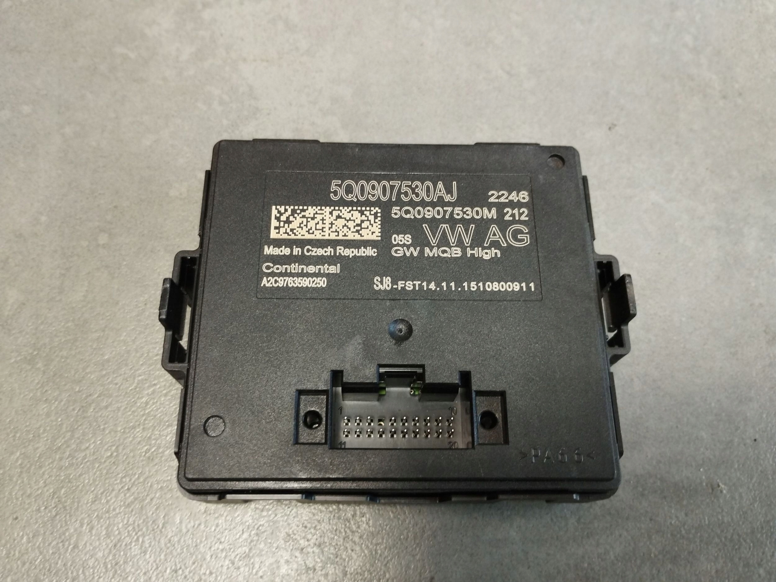 Volkswagen Golf VII module Gateway 5Q0907530AJ