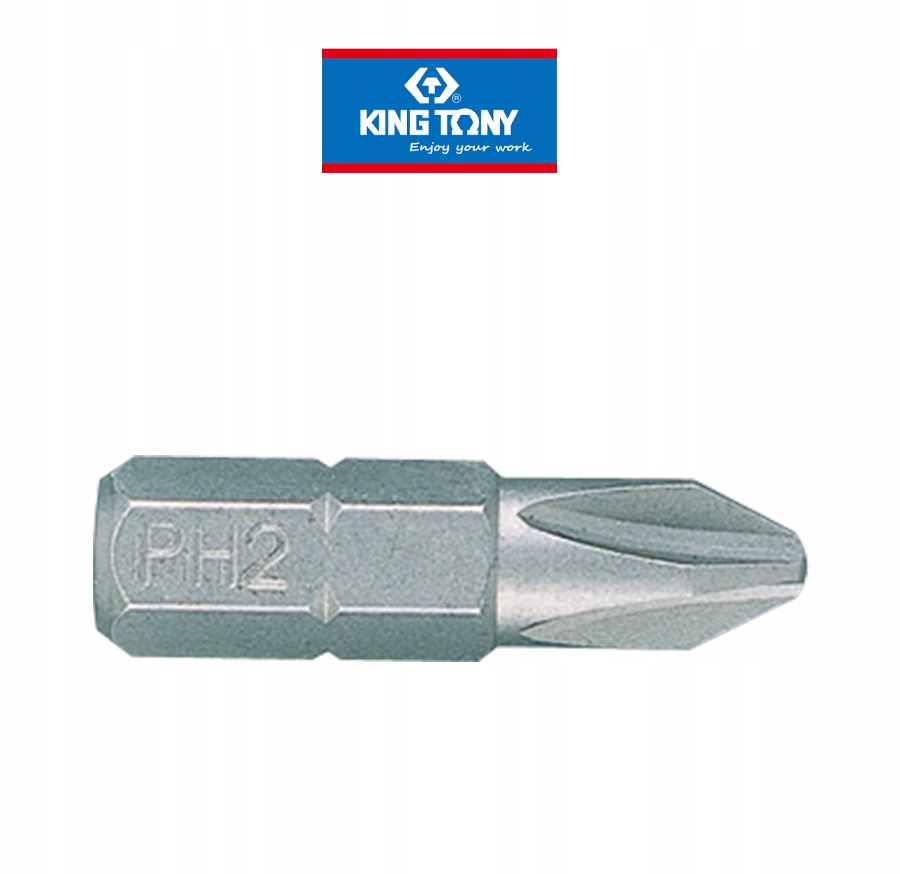 

bit grot 1/4" Ph 1 L- 25 mm King Tony