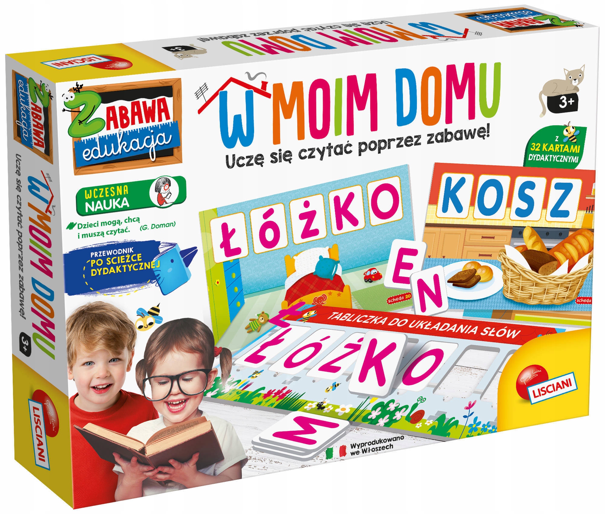 

Nauka Czytania I Słów W Moim Domu Karty Lisciani