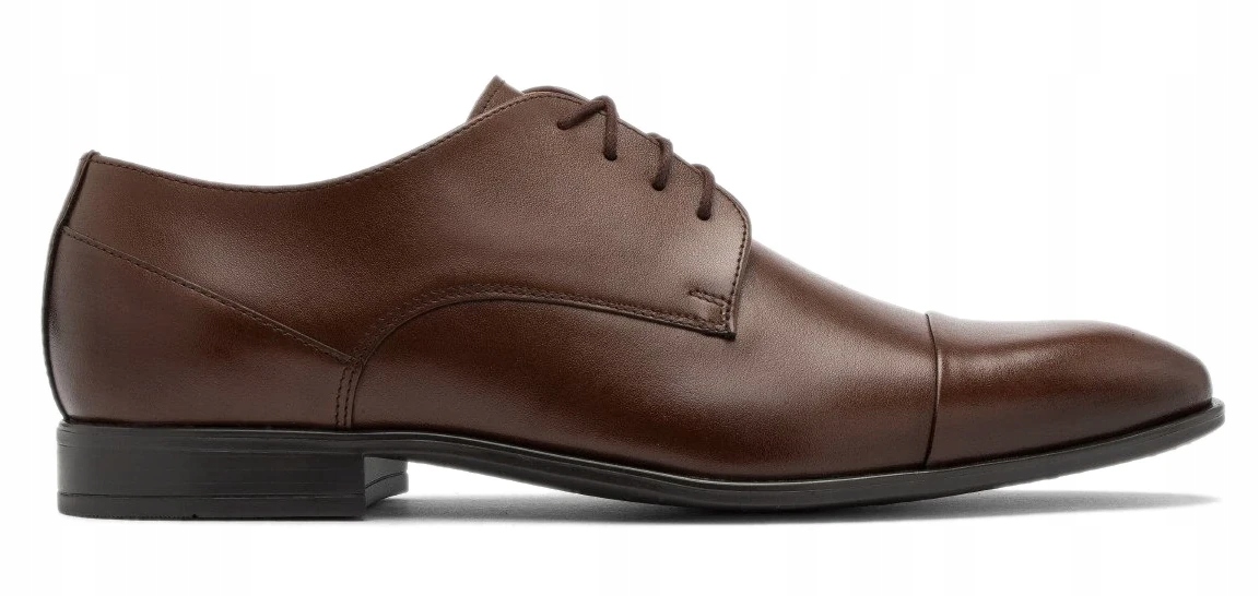 Ryłko Pánské Oblekové Boty Hnědé Kožené Elegantní Společenské 41