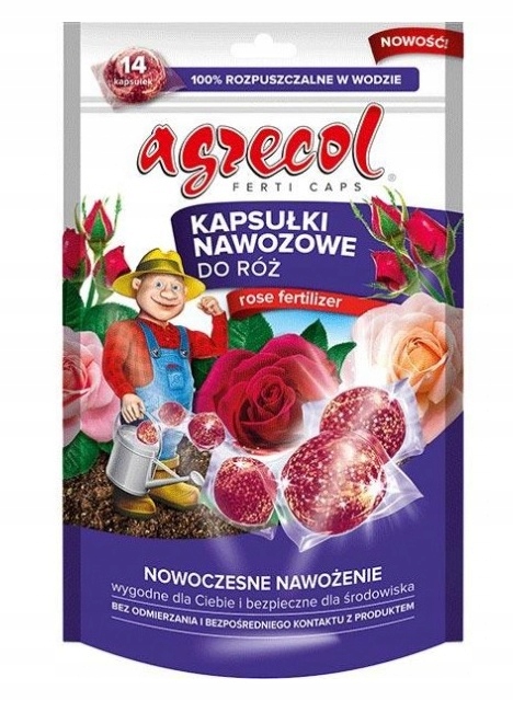 

Kapsułki do róż Ferticaps 14szt Agrecol