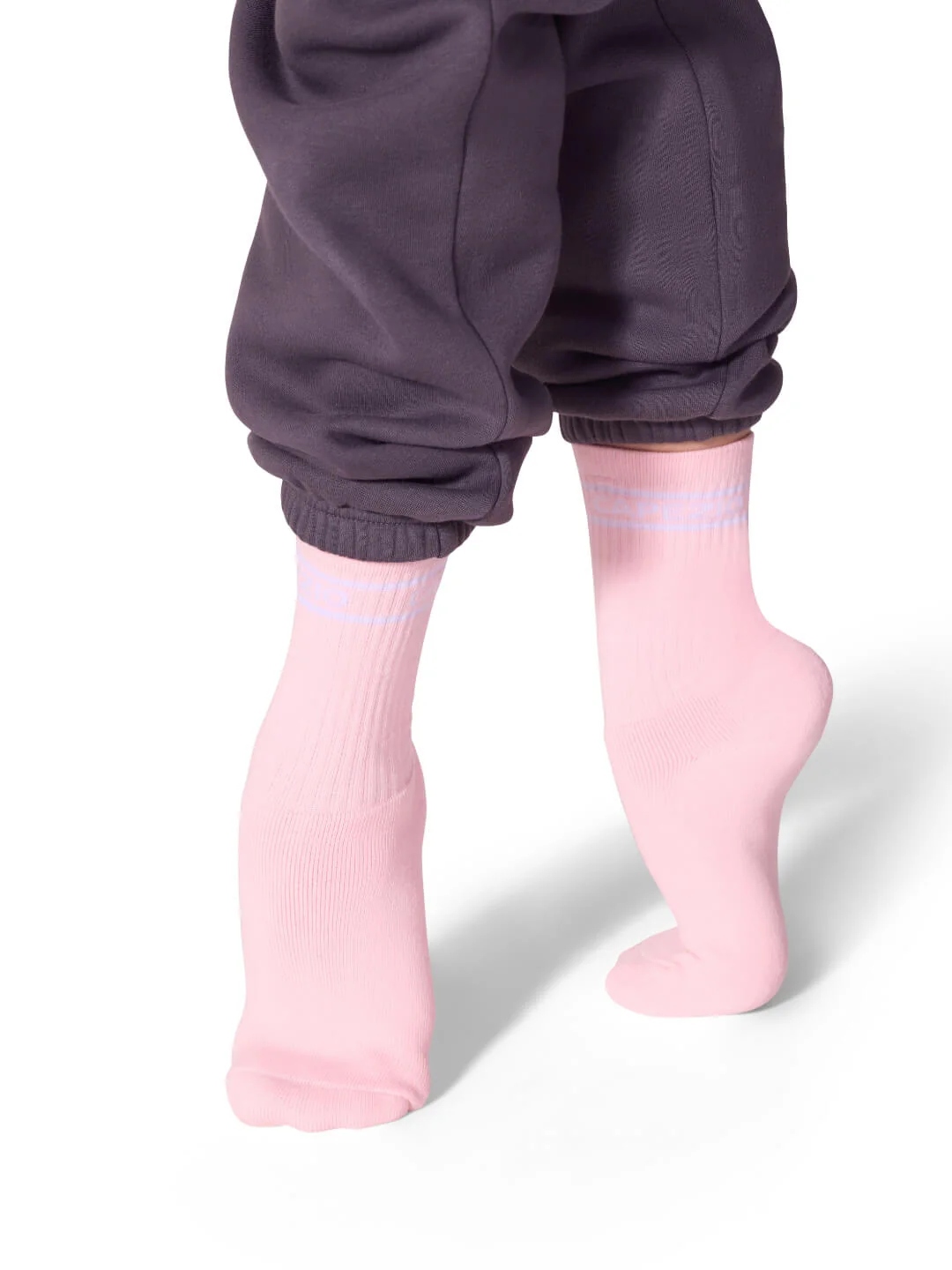 Skarpetki Capezio Varsity Crew Sock RozmiarM , Kolor baletowy róż