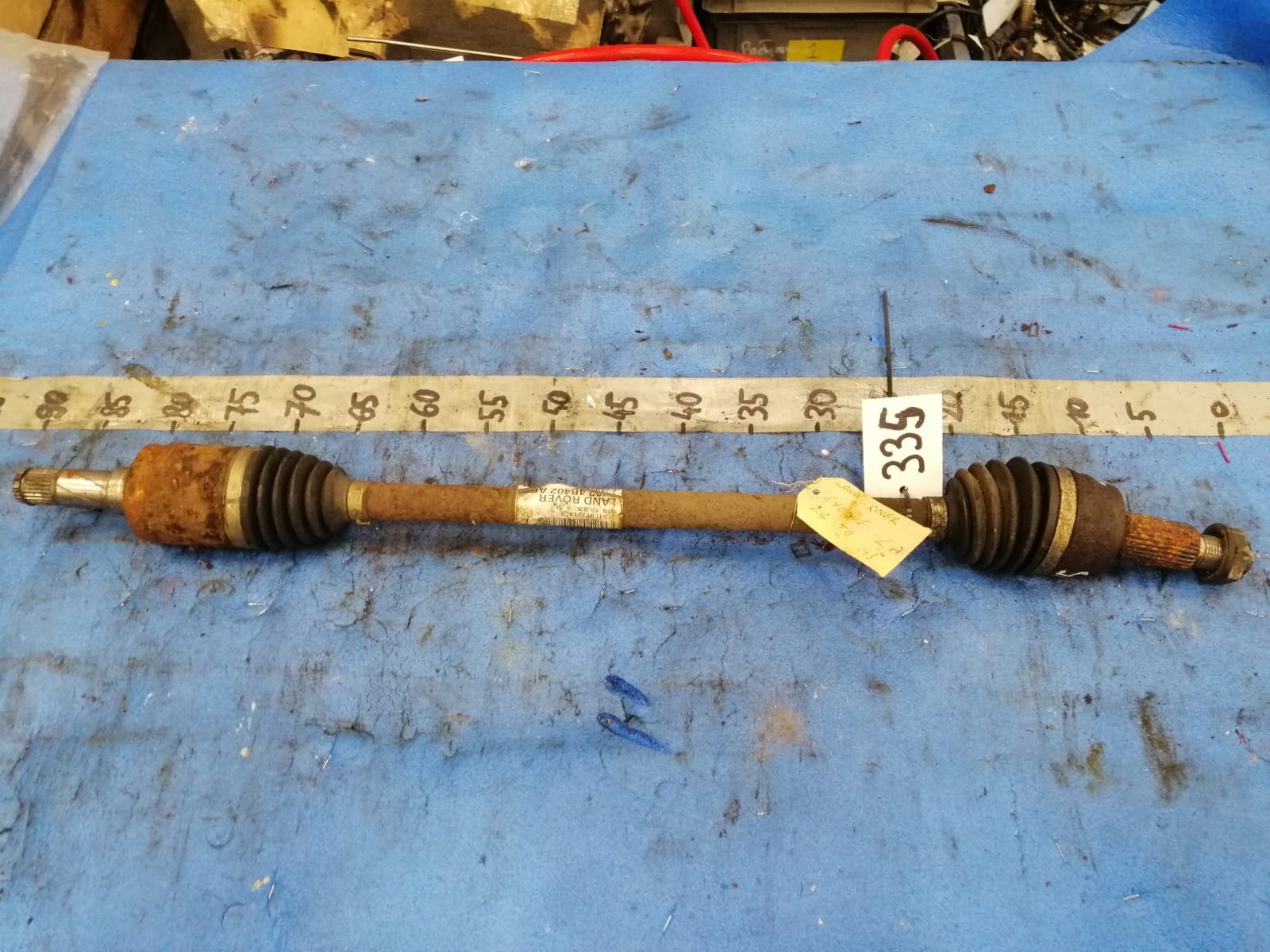 semi-axis left rear part RANGE ROVER EVOQUE 2.2 BJ324B402AB