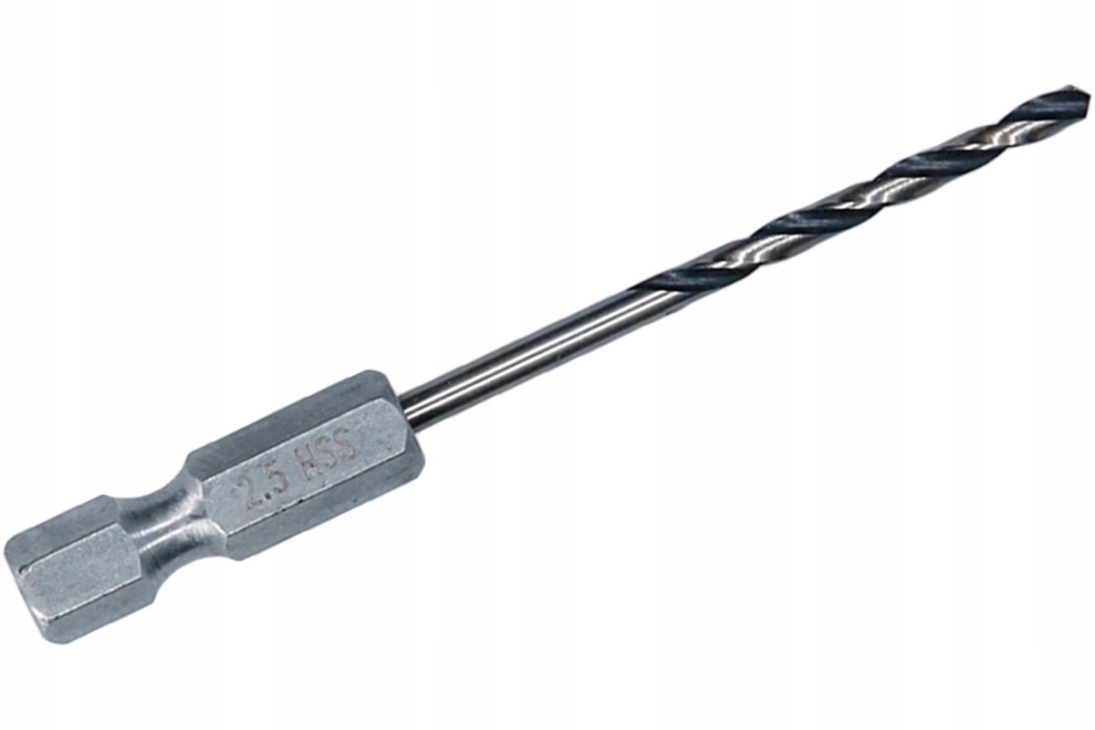 

Wiertło 6-kątne do metalu 2,5mm Hss Pointteq Bosch