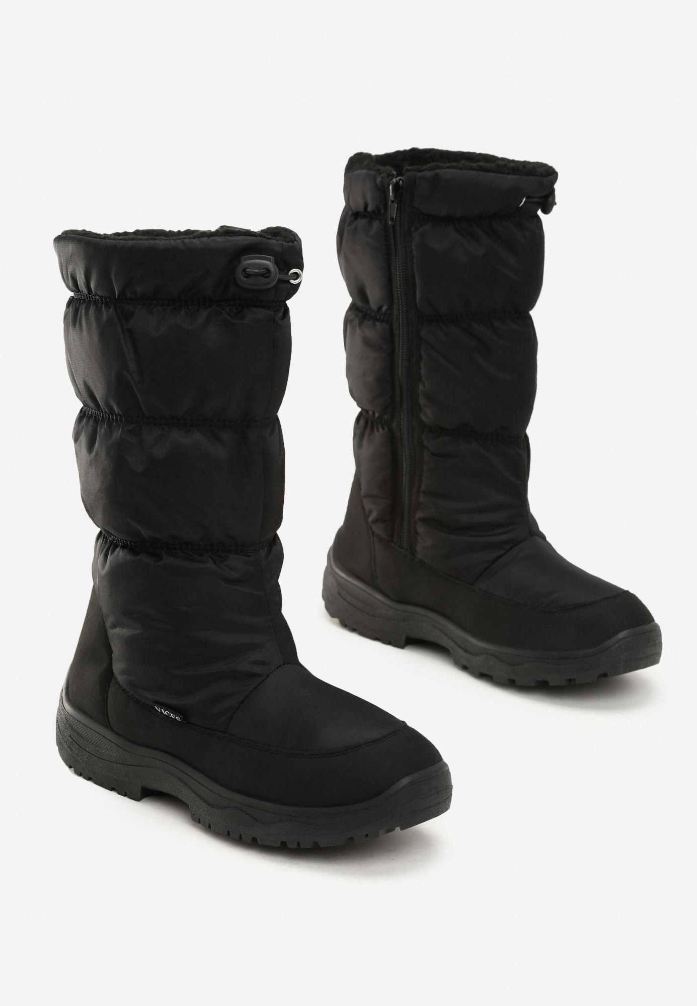 Born2Be Czarne Śniegowce damskie 39 Zima Kod producenta 109998