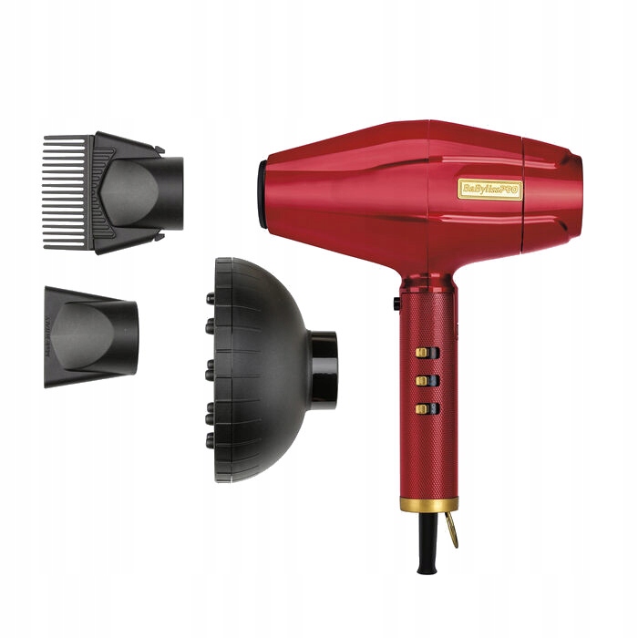 Babyliss Pro Profesionálny Fén na vlasy s digitálnym motorom, ionizácia, turbo