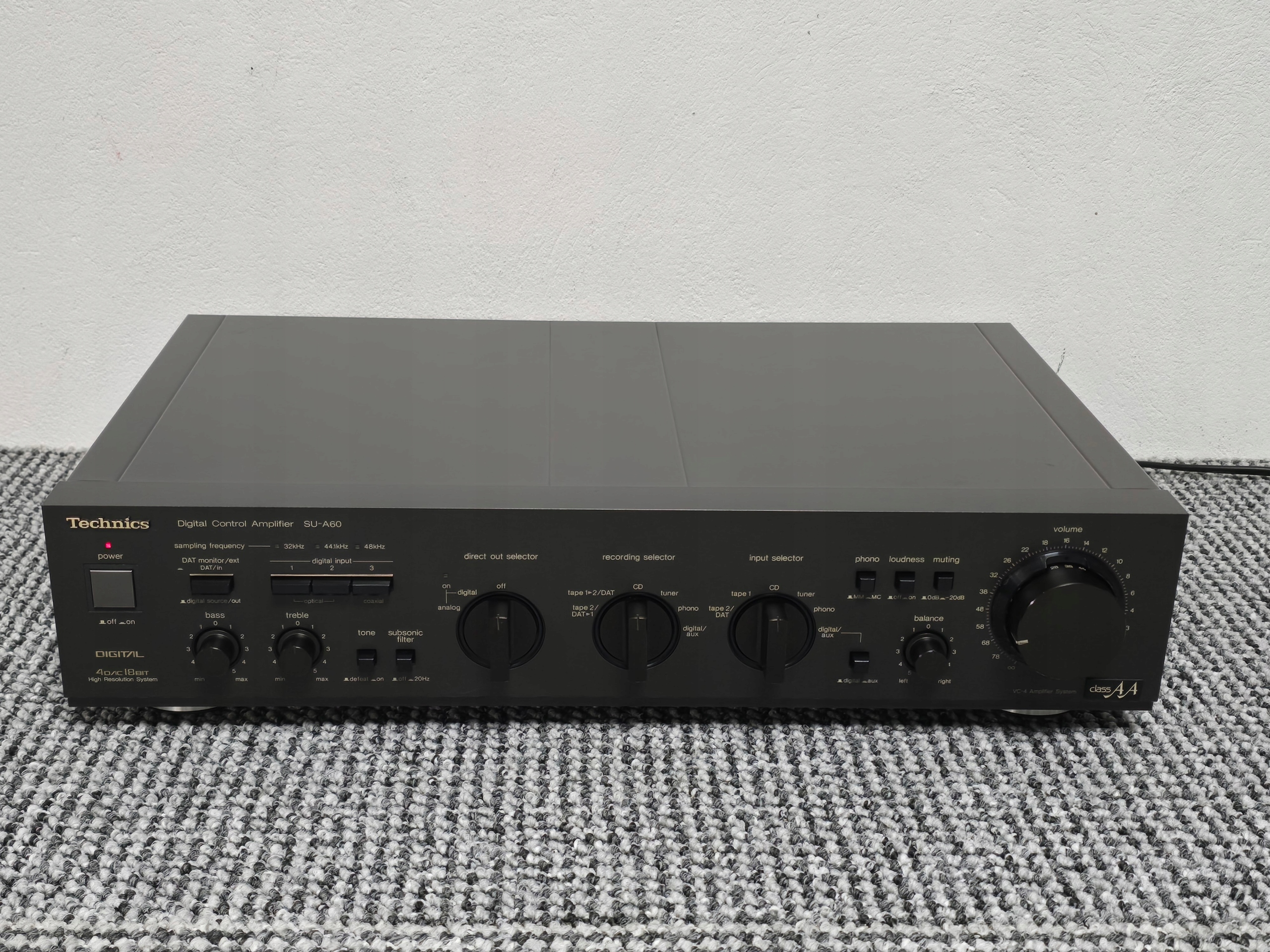 TECHNICS SU-A60 PRZEDWZMACNIACZ STEREO Z PRZETWORNIKIEM DAC TOPWY UNIKAT !