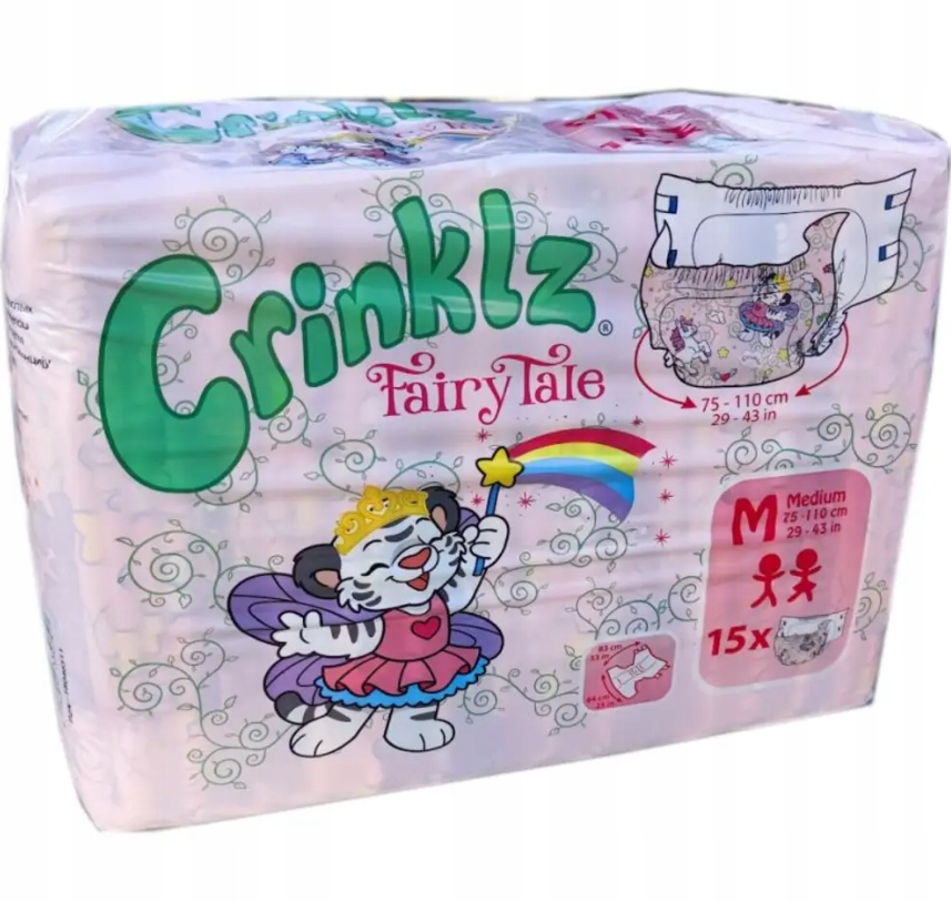 Crinklz Fairytale 4400ml Plastic M 75-110cm Abdl