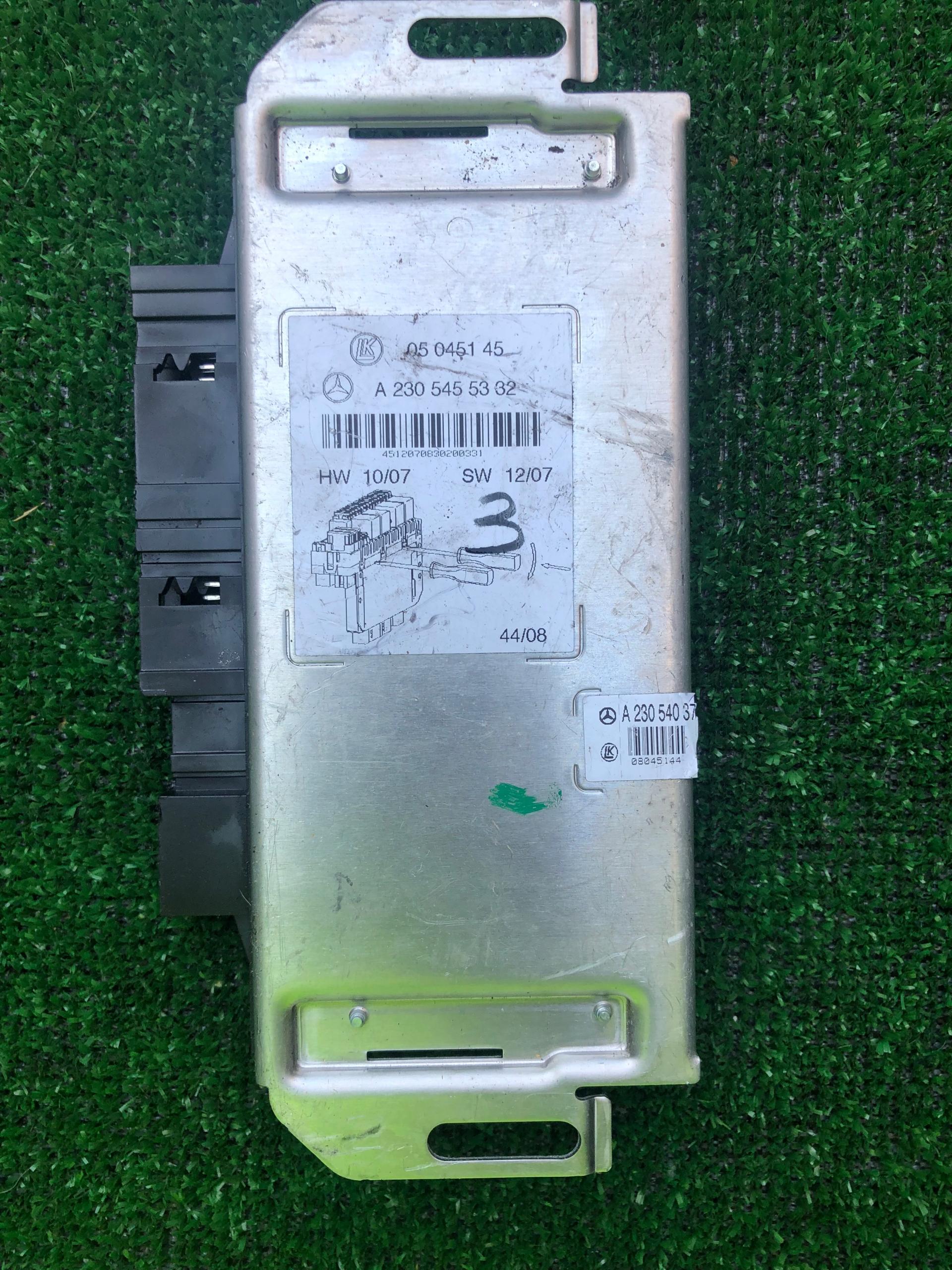 2305455332 МОДУЛЬ ВОДИТЕЛЯ КОМФОРТА MERCEDES