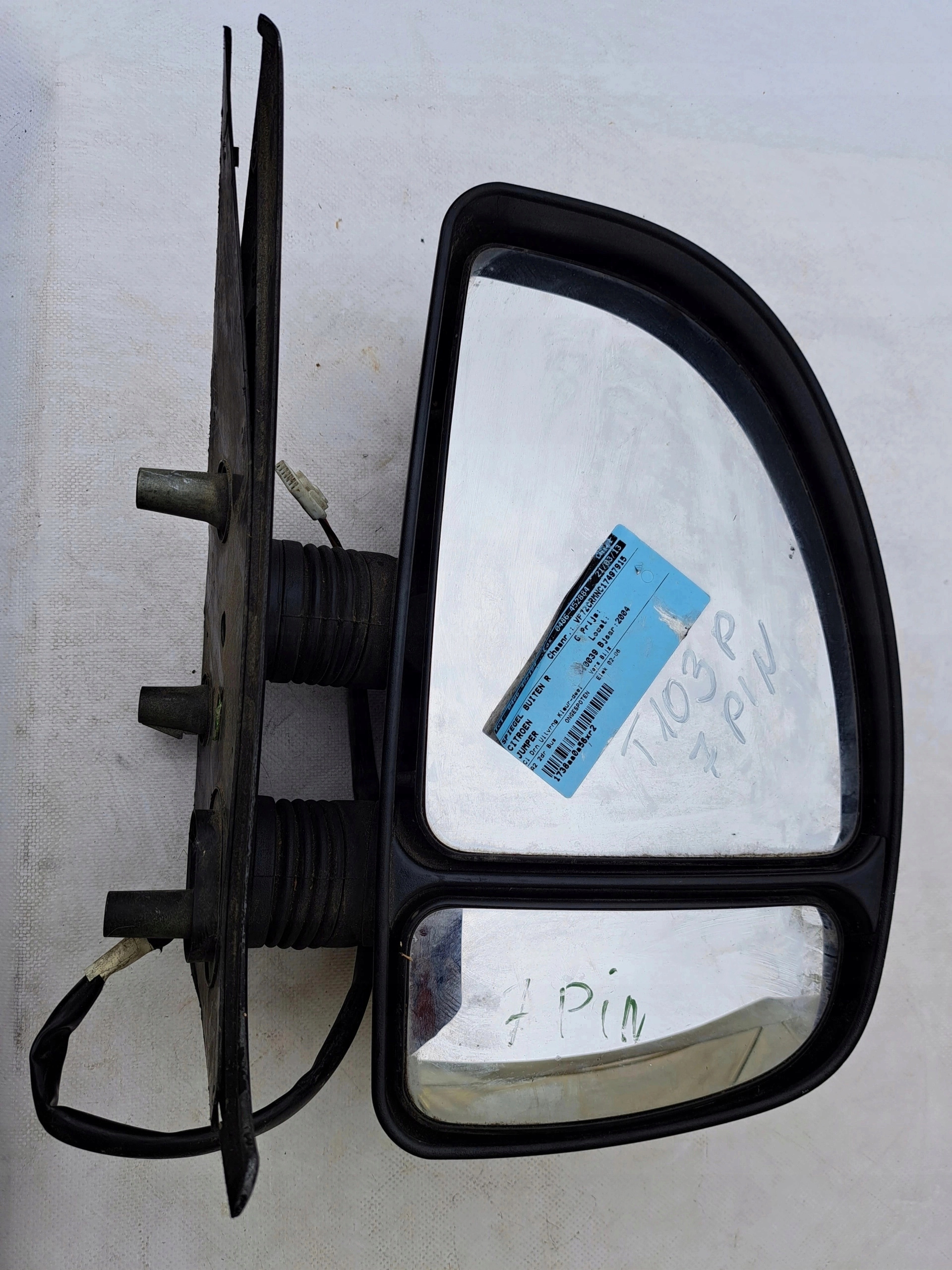 CITROEN JUMPER 02-06 mirror right 7 PIN original