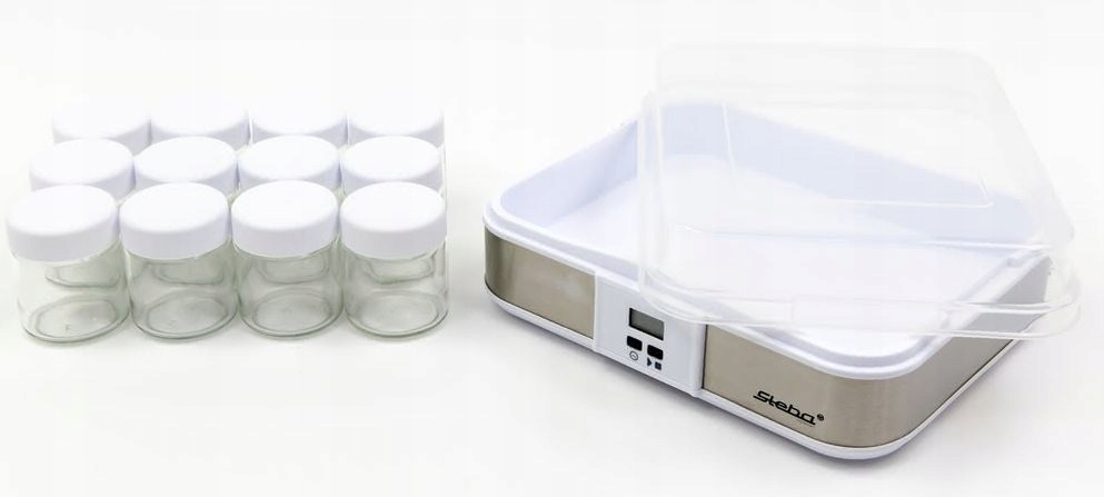 STEBA JM 2 JOGURTOWNICA URZĄDZENIE JOGURTÓW SŁOIKI Model JM 2