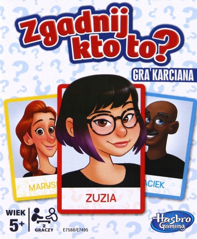 

Hasbro Zgadnij kto to E7588
