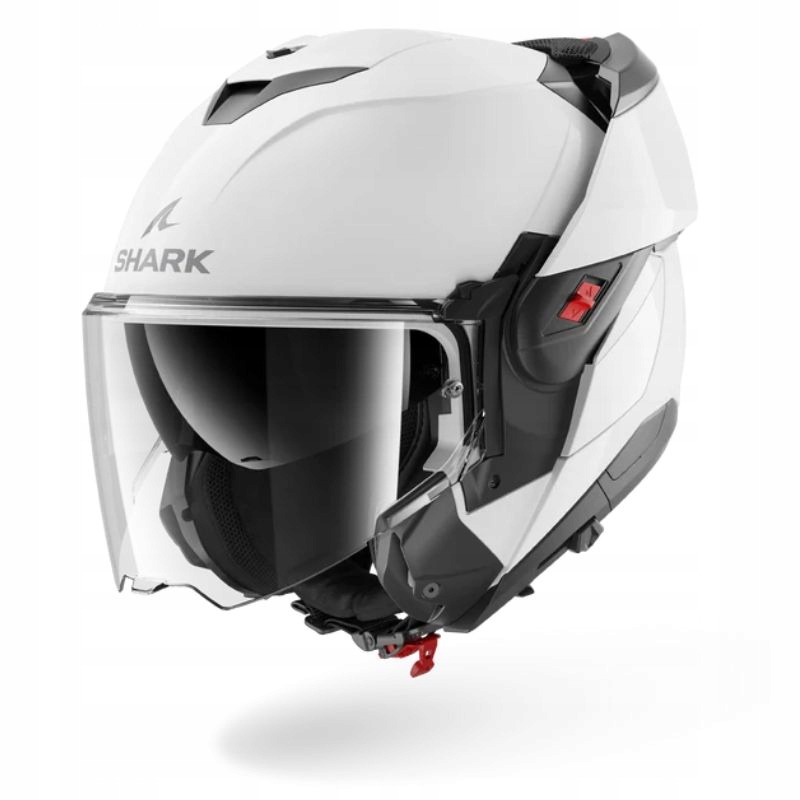 Motocyklová Prilba Shark Oxo Blank Biela Lesklá L