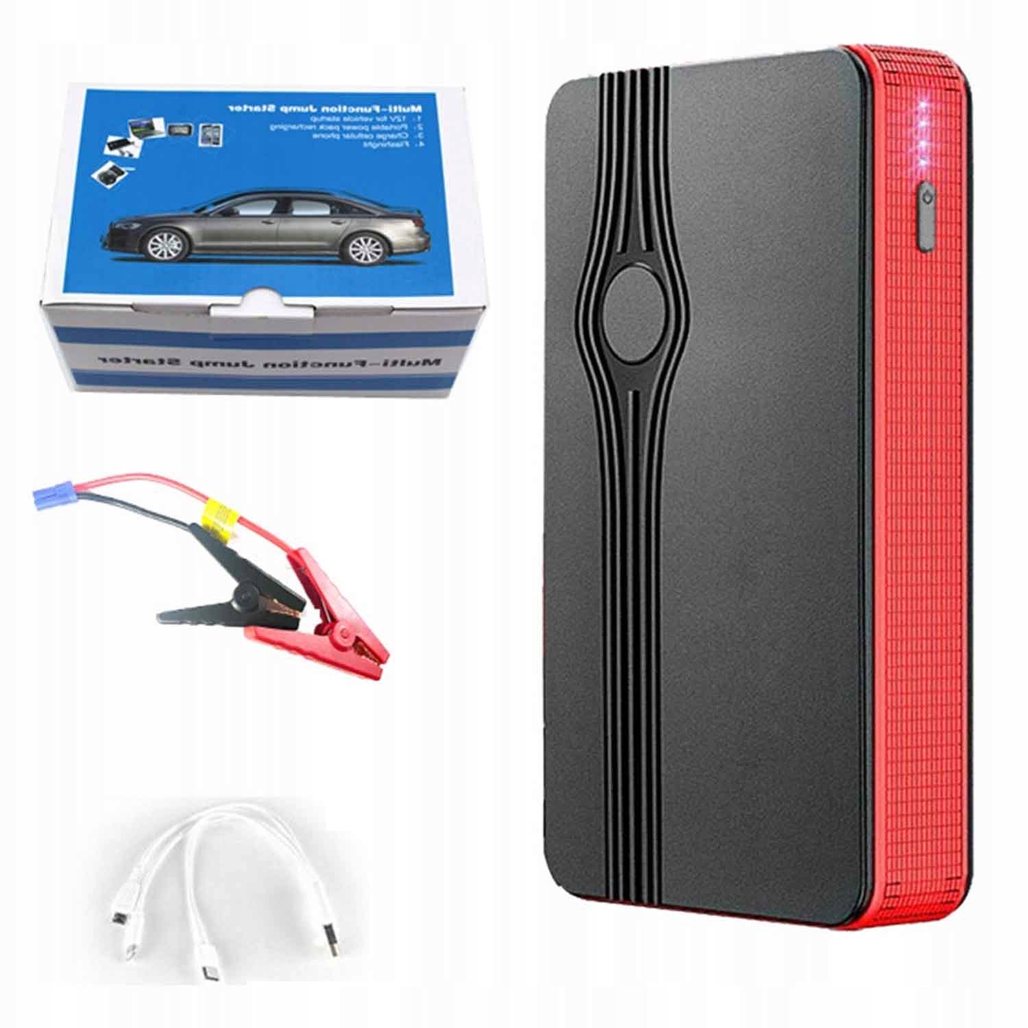 Power Bank Startování Car Jump Starter Booster 10000mAh Powerbank 12V 400A
