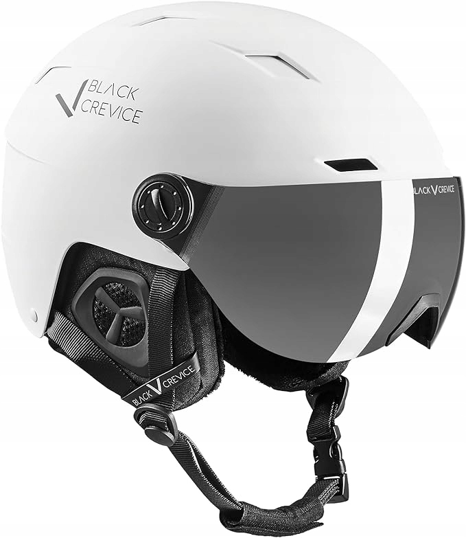 Lyžařská přilba Black Crevice Kirchberg White M 54-57 cm