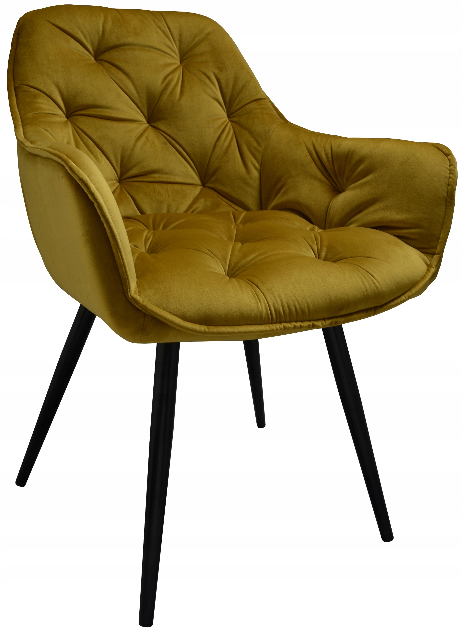 

Fotel Dankor Design Arten X Welur Złoty