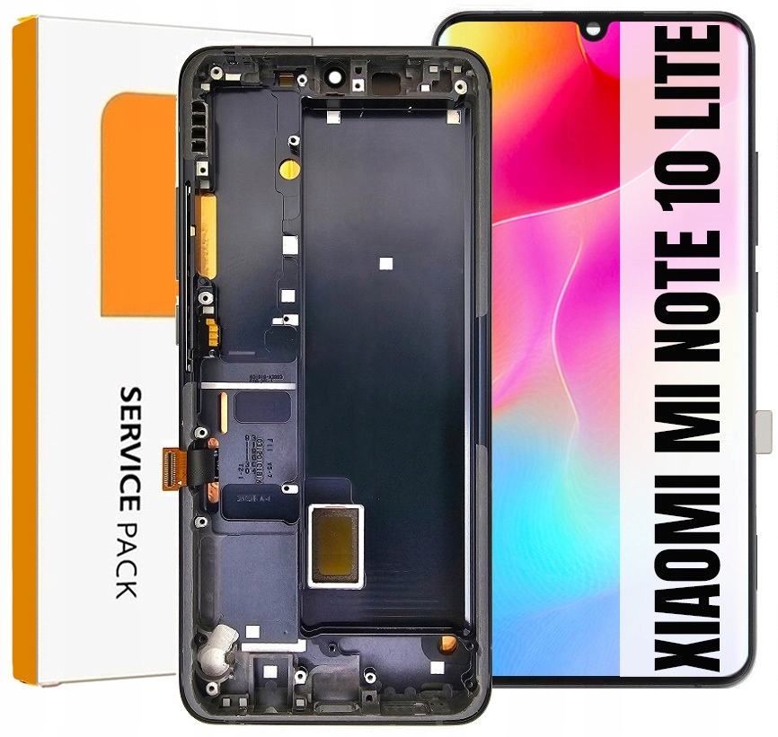 Displej Pro Xiaomi MI Note 10 Lite Originál Oem Obrazovka Rámeček