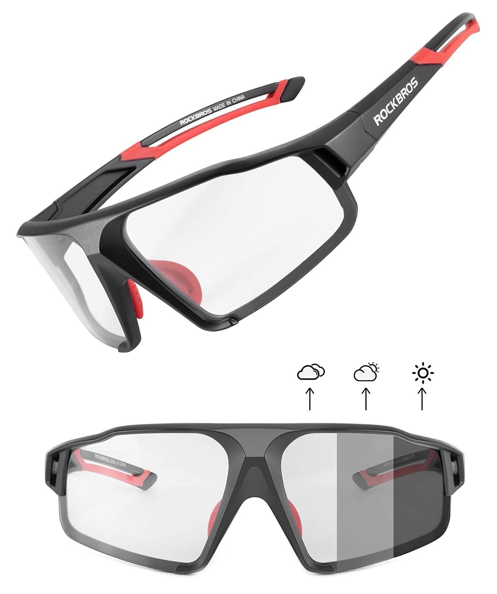 Cyklistické sluneční brýle Fotochrom Filtry