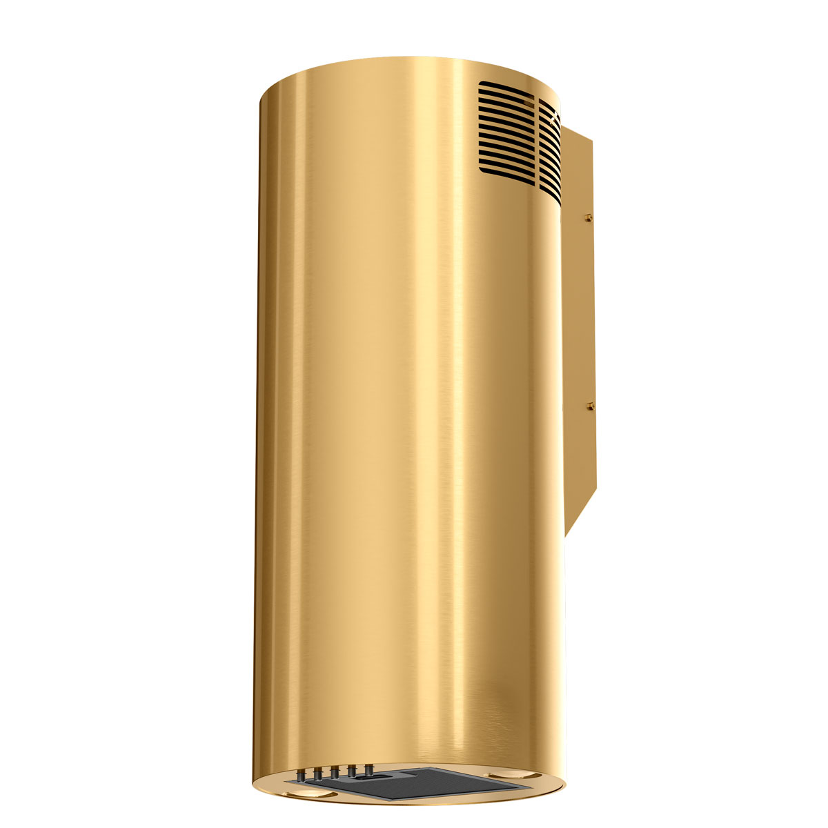 Okap złoty kuchenny Przyścienny wolnostojący Elba Maan tuba wydajny 395 m3