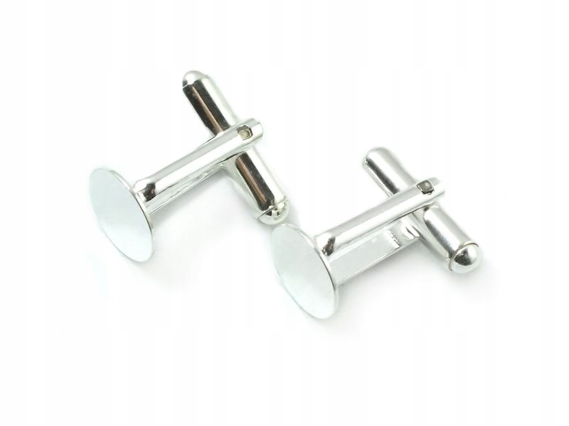 Baza spinki do mankietu z talerzykiem 8mm-para
