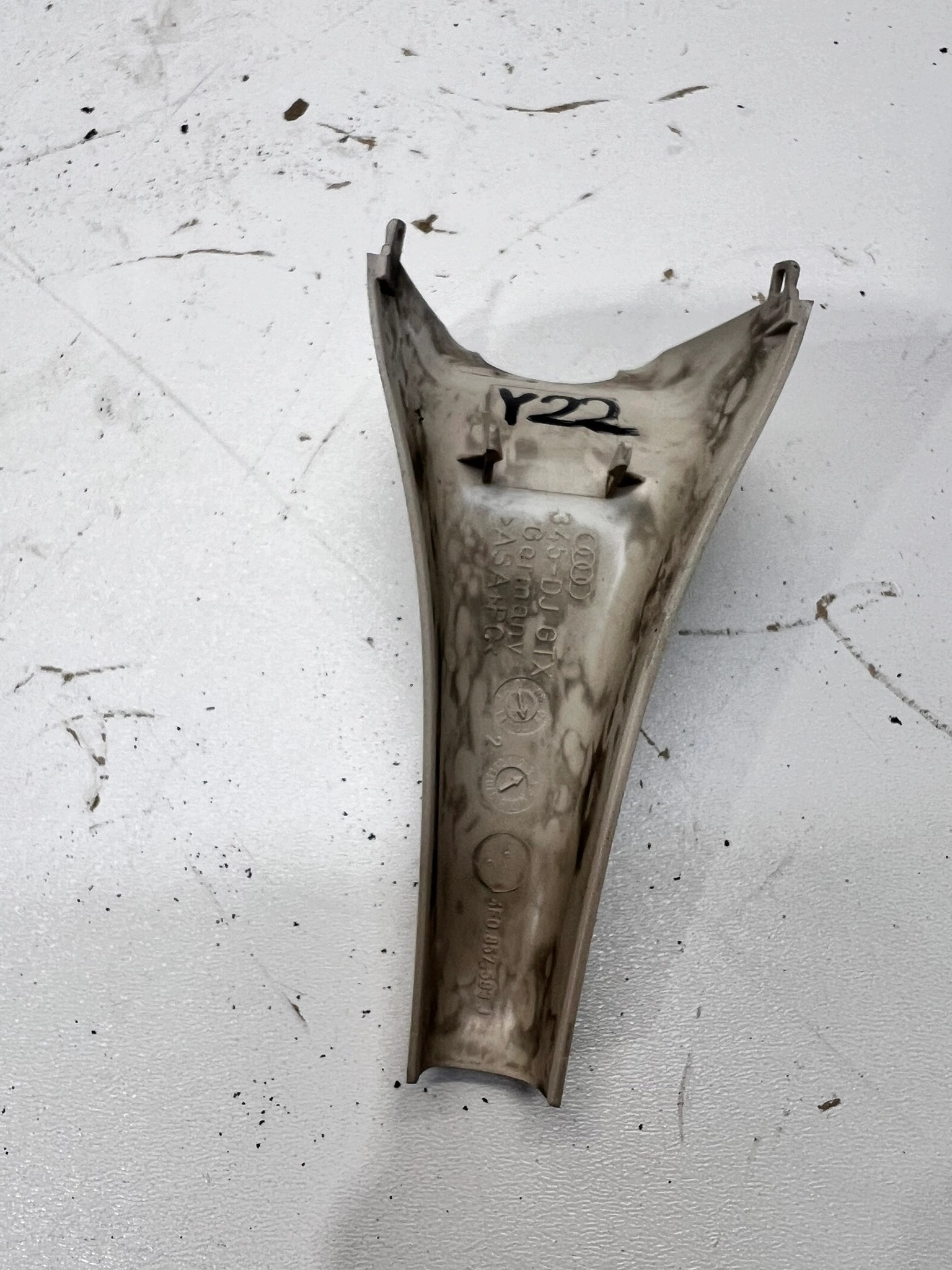 cover cap spoiler mirrors AUDI A6 C6 4F0857593J without Y22
