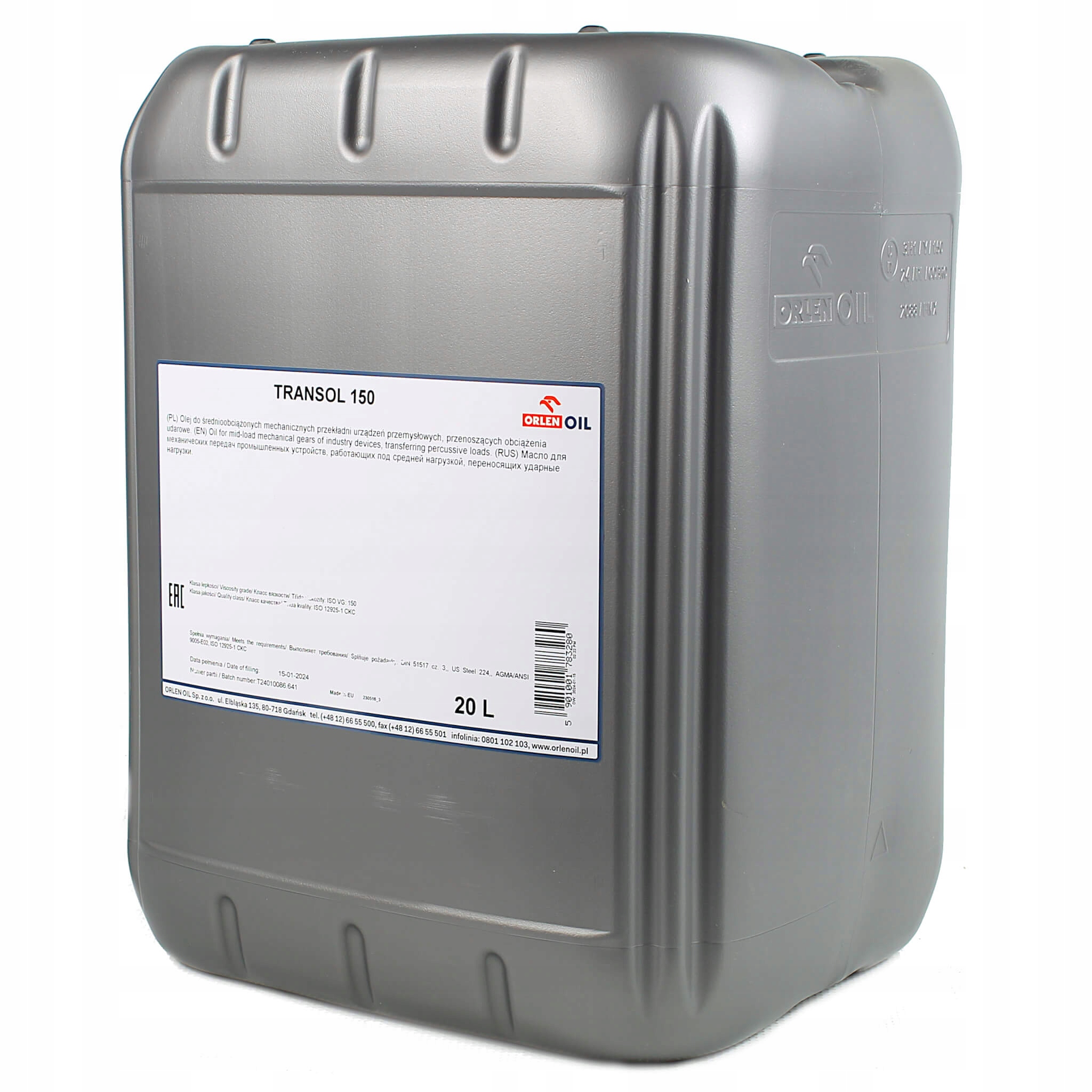ORLEN TRANSOL 150 20L