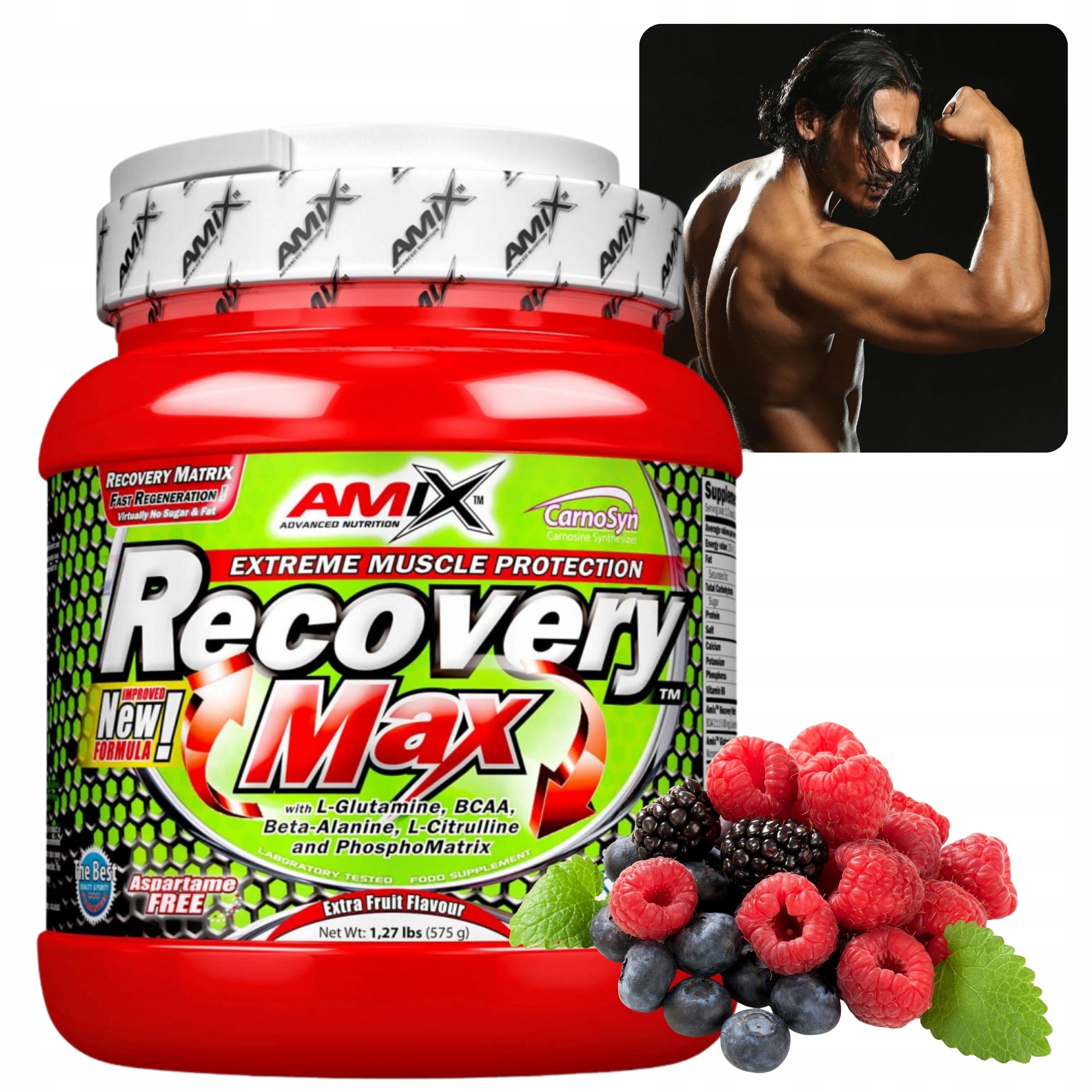 Amix Recovery Max New Aminokyseliny Ovocné