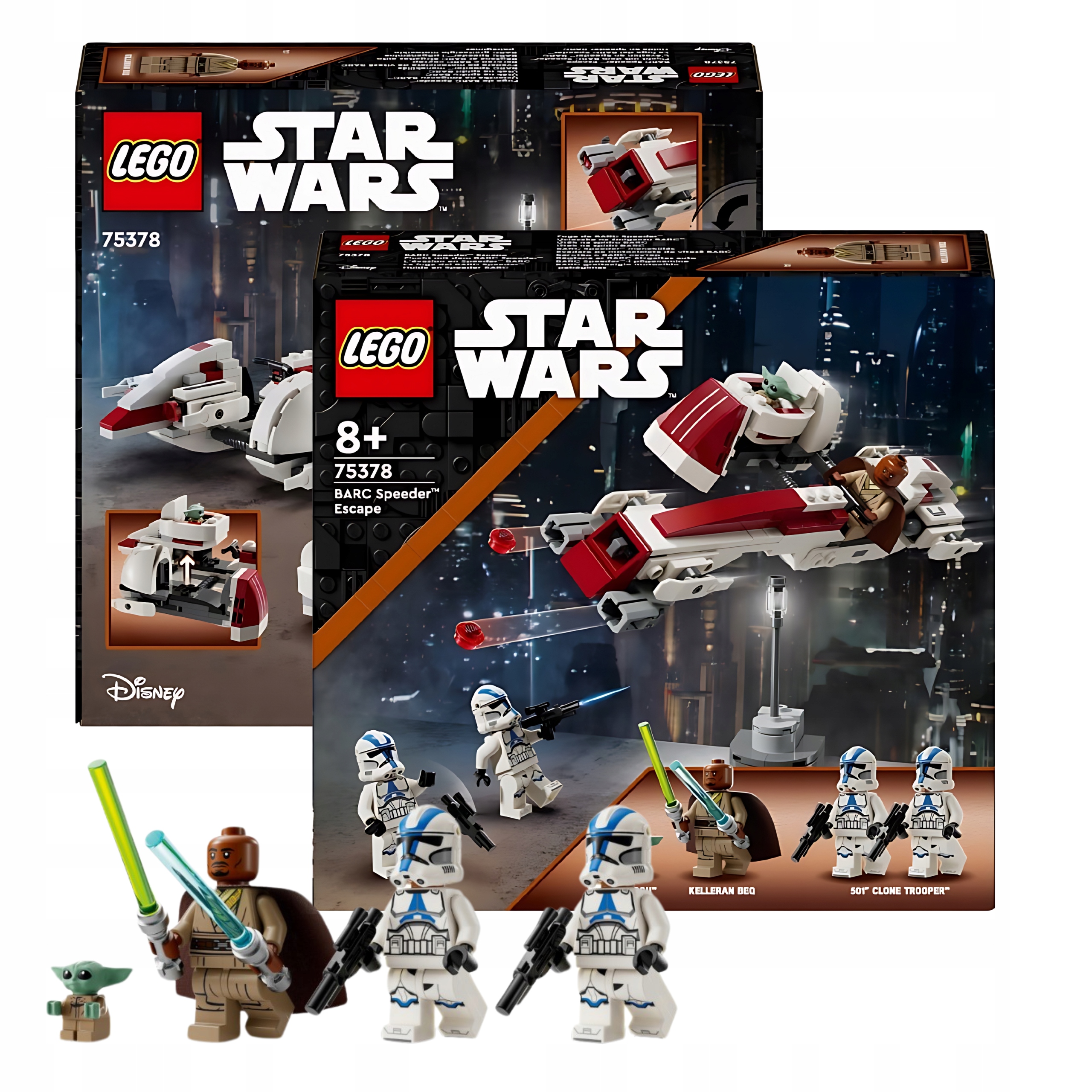 LEGO STAR WARS ZESTAW UCIECZKA NA ŚMIGACZU KOSMICZNYM PREZENT