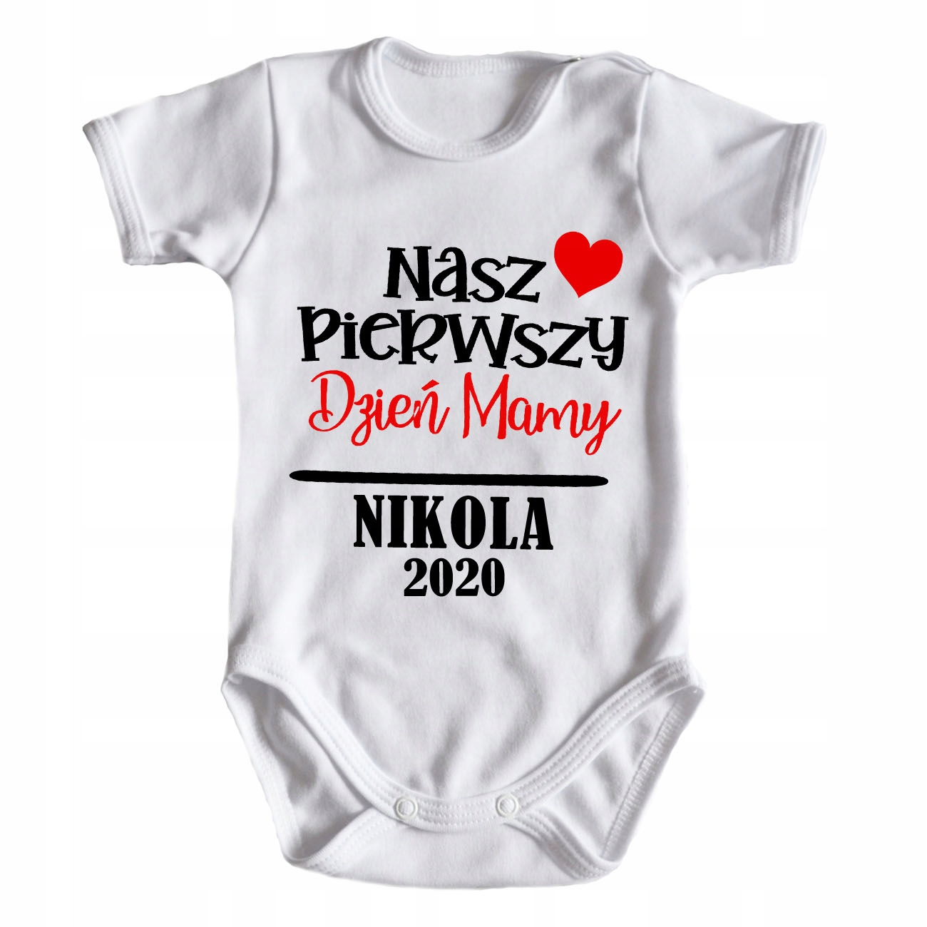 

Nasz pierwszy dzień mamy Body dziecięce Bkr