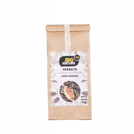 Herbata czarna SUPERIOR ISKRA OGNISKA 100g - BIG NATURE — 2