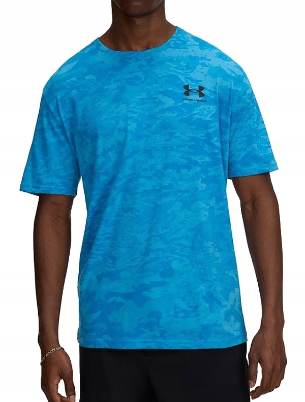 T-shirt Under Armour Abc Camo Ether Blue/Black