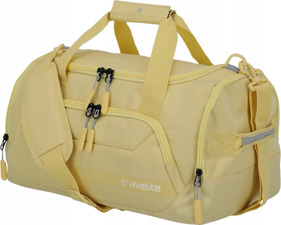 Torba sportowa Travelite Kick Off S Vanilla Żółta
