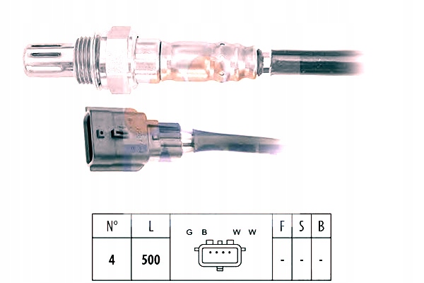 Facet лямбда-зонд Dacia DOKKER 1.2 TCE