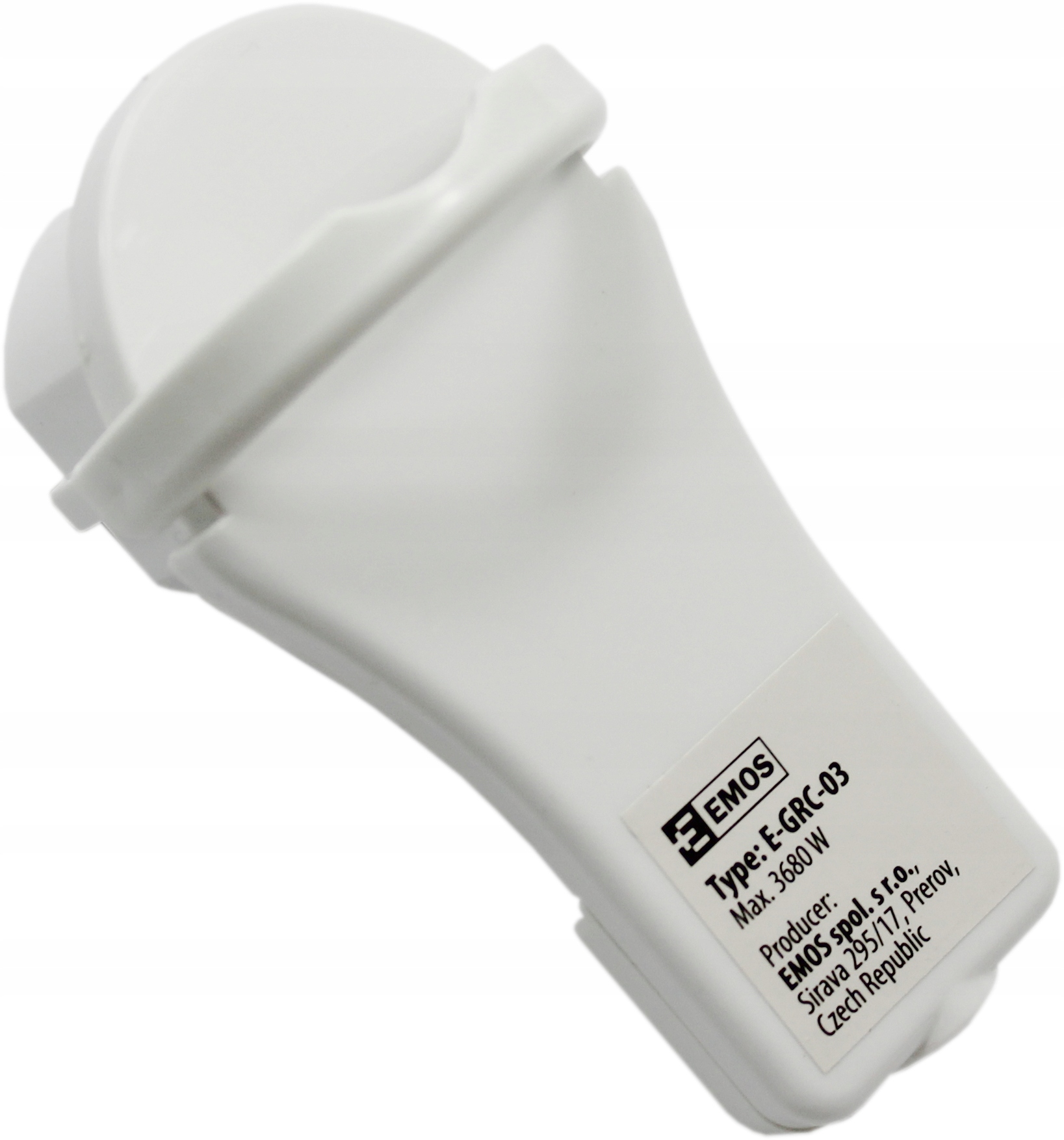 WTYCZKA PŁASKA MEBLOWA GNIAZDO BIAŁA P0066 EMOS Kod producenta P0066