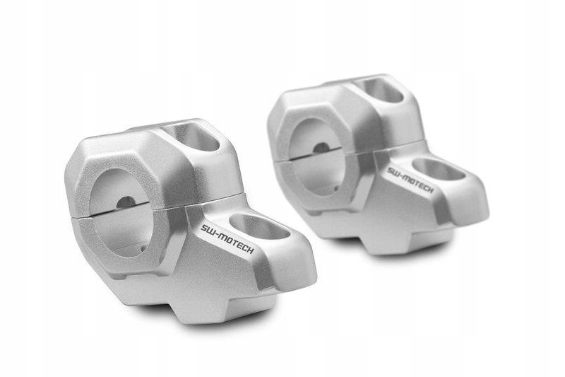 Sada na zvýšenie výšky volantu 28 mm 30 mm 22 mm čierna Sw-motech