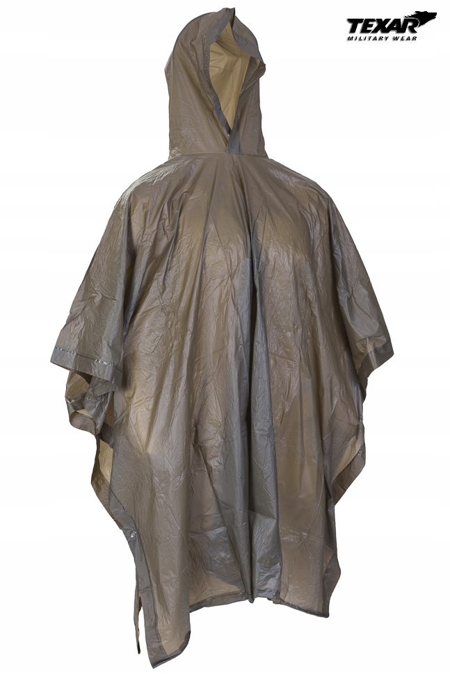 TEXAR PONCHO PELERYNA Przeciwdeszczowa PVC OLIVE Marka Texar