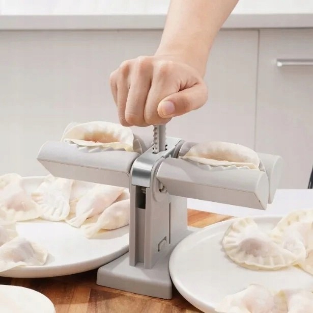 MASZYNKA DO LEPIENIA PIEROGÓW PODWÓJNA MASZYNKA RĘCZNA FORMA Stan opakowania oryginalne