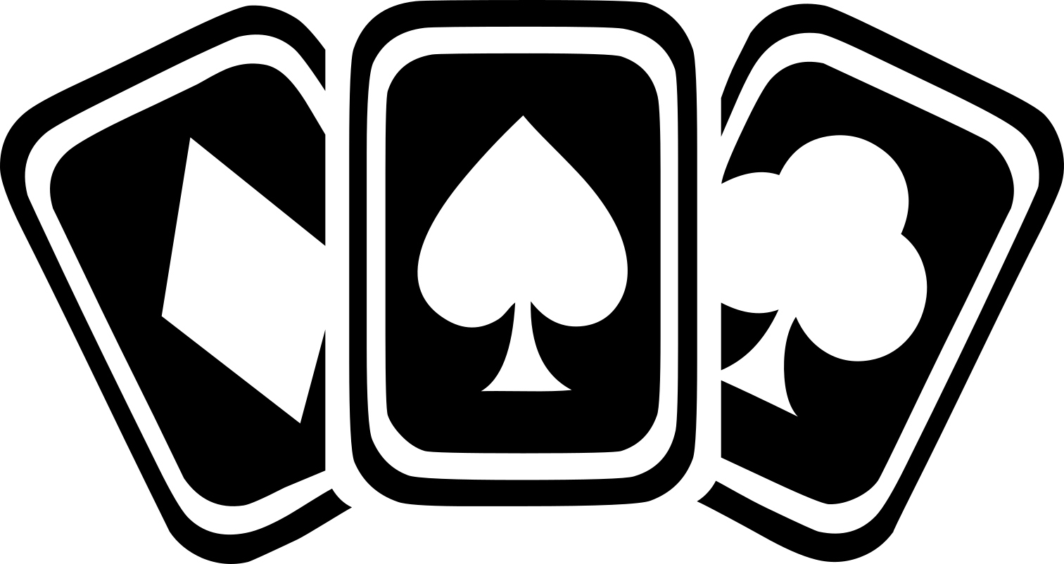 

Naklejka Kasyno Gry Karciane Karty Makao 16x8cm