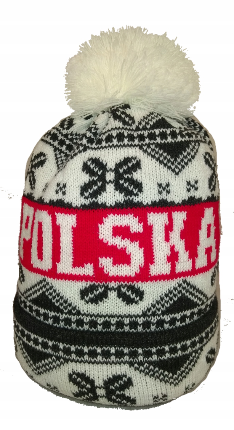 

Czapka Ciepła Akryl Polska Patriotyczna Polar