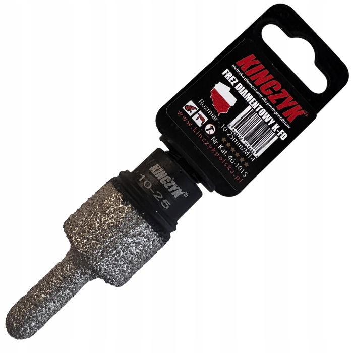 Diamantová Prstová Fréza Kfd 10/25 MM Kinczyk
