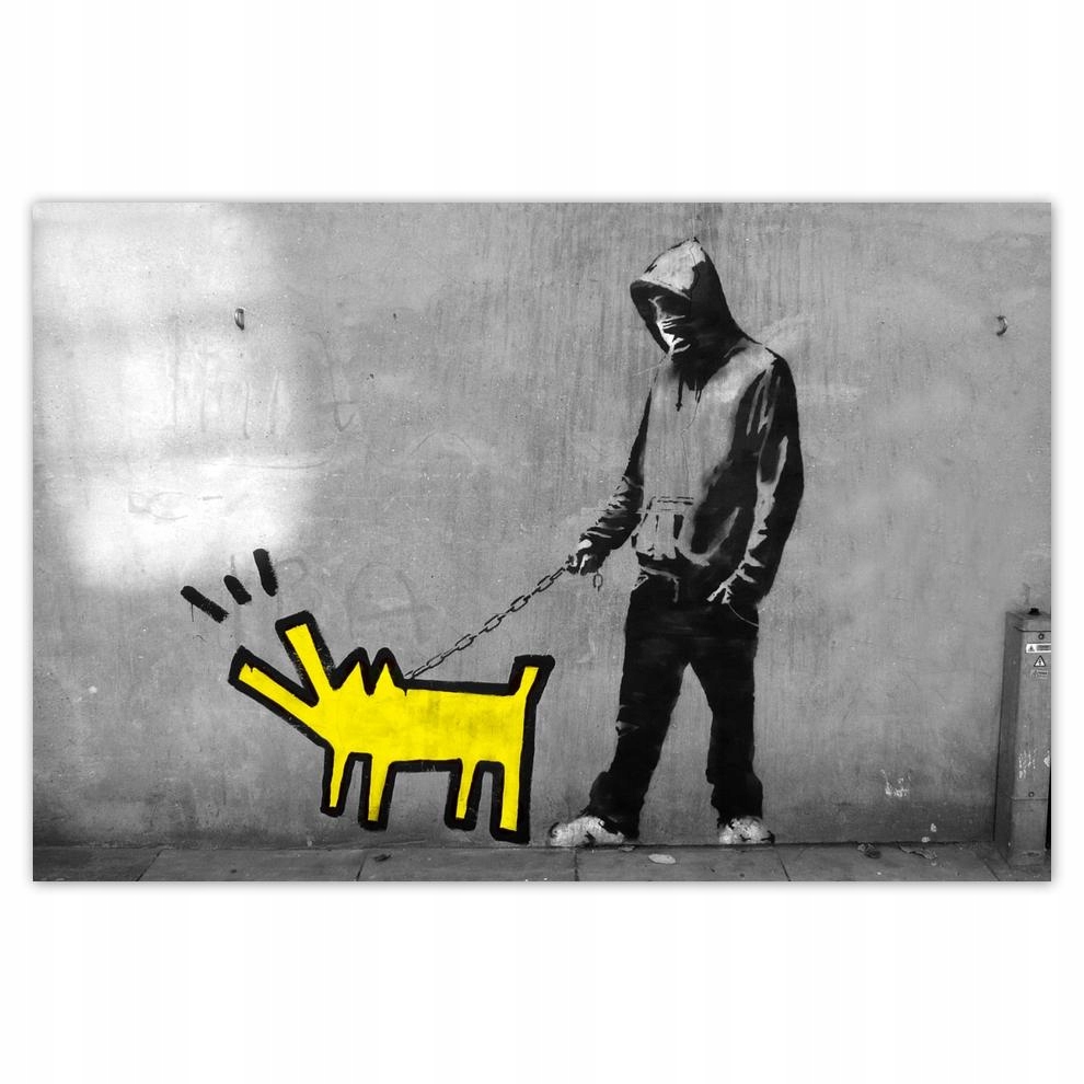 

Plakaty 60x40 Banksy piesek