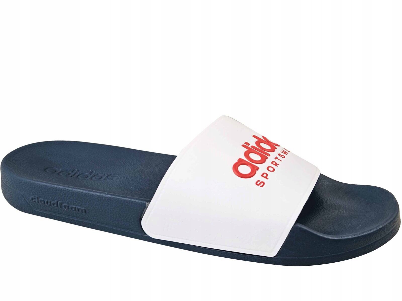 Adidas nazouváky voděodolné unisex II0017 bílé/granátové