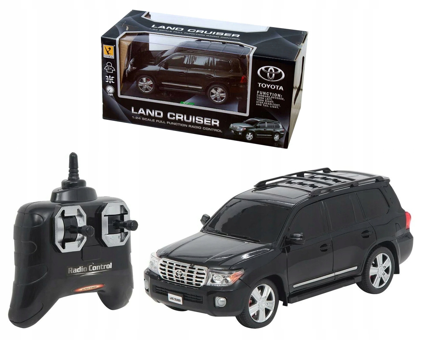 

Toyota Land Cruiser Zdalnie Sterowane Auto 1:24