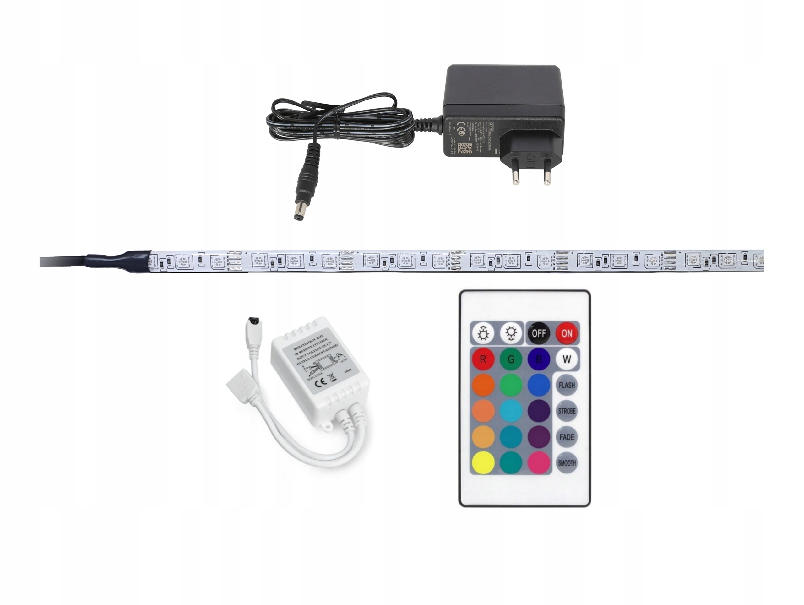 Levně Led Osvětlení Do Akvária Led Lampa Do Malawi 16 barev 50cm IP68 Rgb