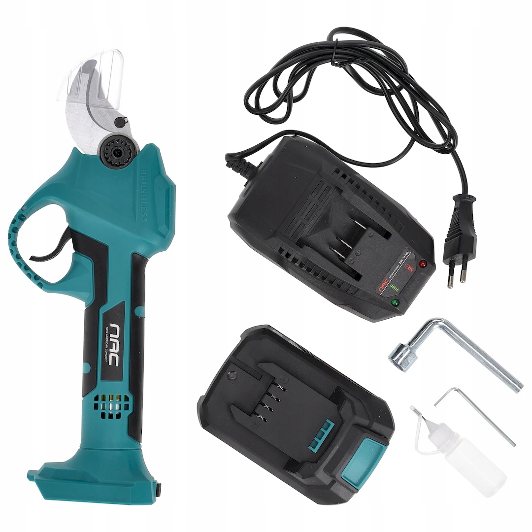 AKUMULATOROWY SEKATOR DO GAŁĘZI, AKUMULTISYSTEM 20V - ZESTAW