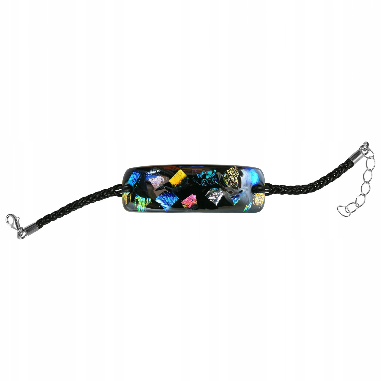 Dámský vícebarevný náramek Harf sklo murano