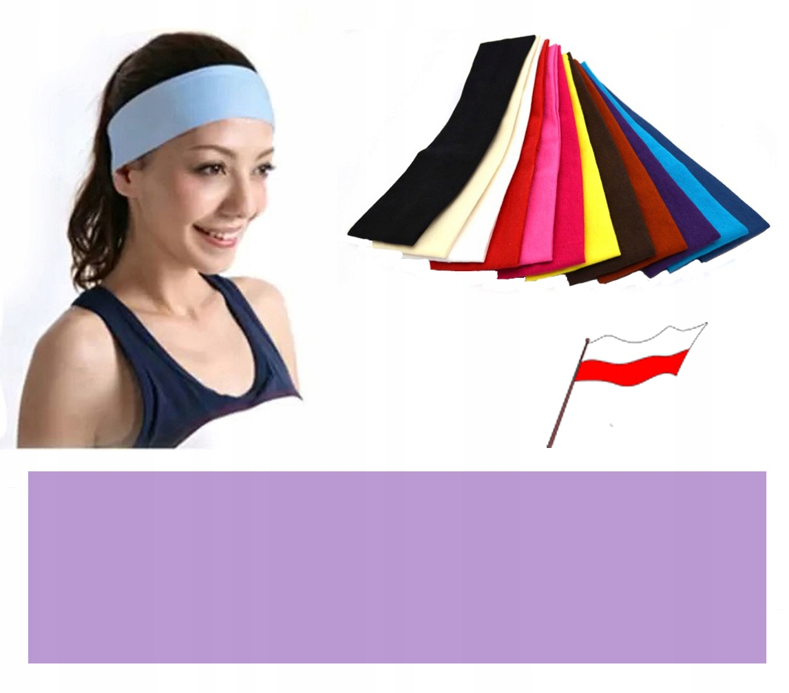 

Opaska Bawełna 95 % Lycra 5 % 5cm Lawenda