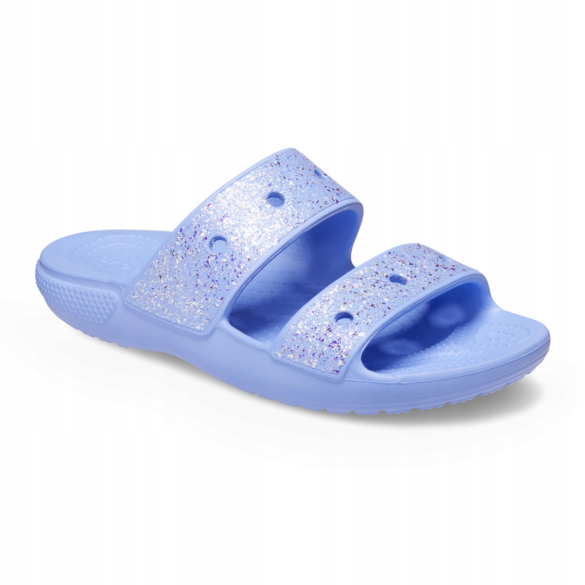 Detské šľapky Crocs Classic Crocs Glitter moon jelly 32-33 EU